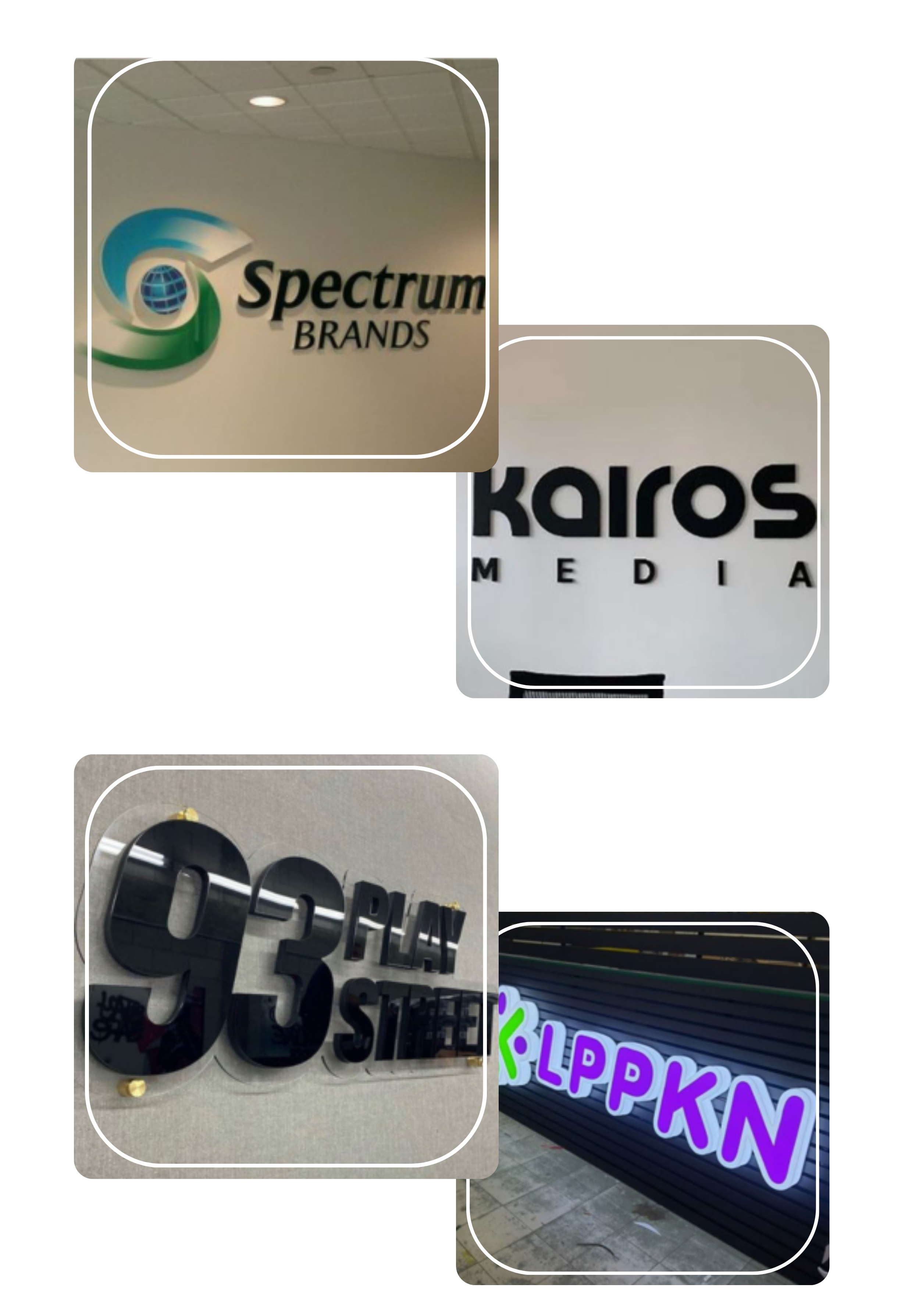 Sign Making Letter Acrylic Letter Signs - Made to Order – SignMakerz