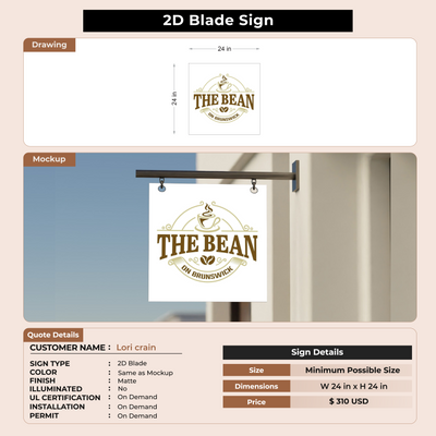 Blade Signs For Lori crain