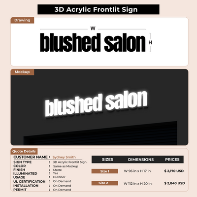 Business Signage for Sydney Smith