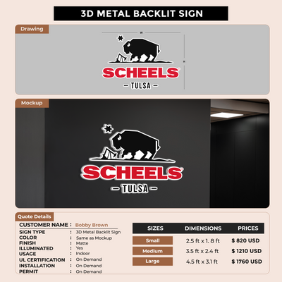 custom signs for bobby brown