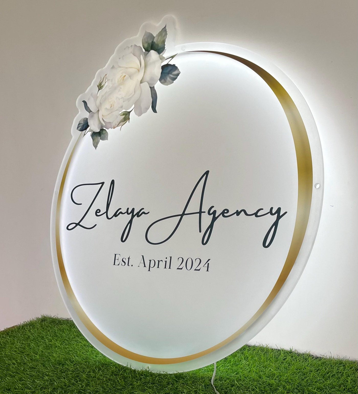 Custom Business Sign For Mary Boudreau