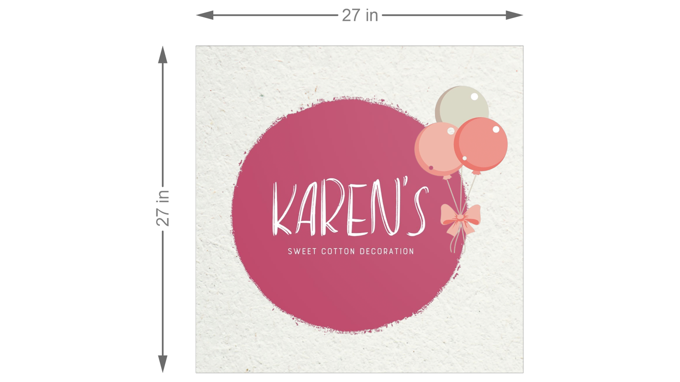 Neon Acrylic Sign for Karen