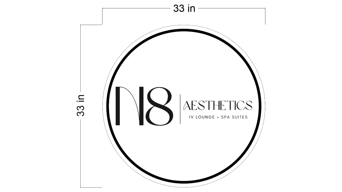 Neon Acrylic Sign for Kristhel Regalado