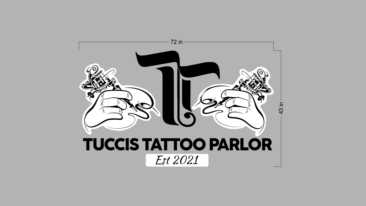 3D Metal Backlit Sign for Isaiah Tucci