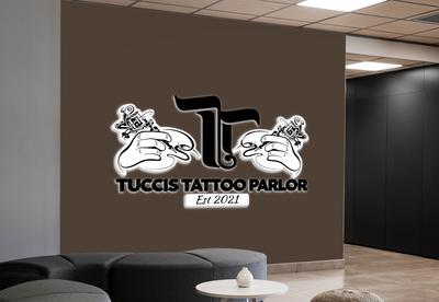 3D Metal Backlit Sign for Isaiah Tucci