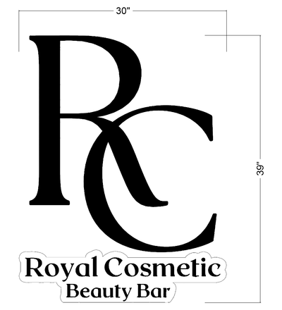 Business signage for Cristina Ruiz