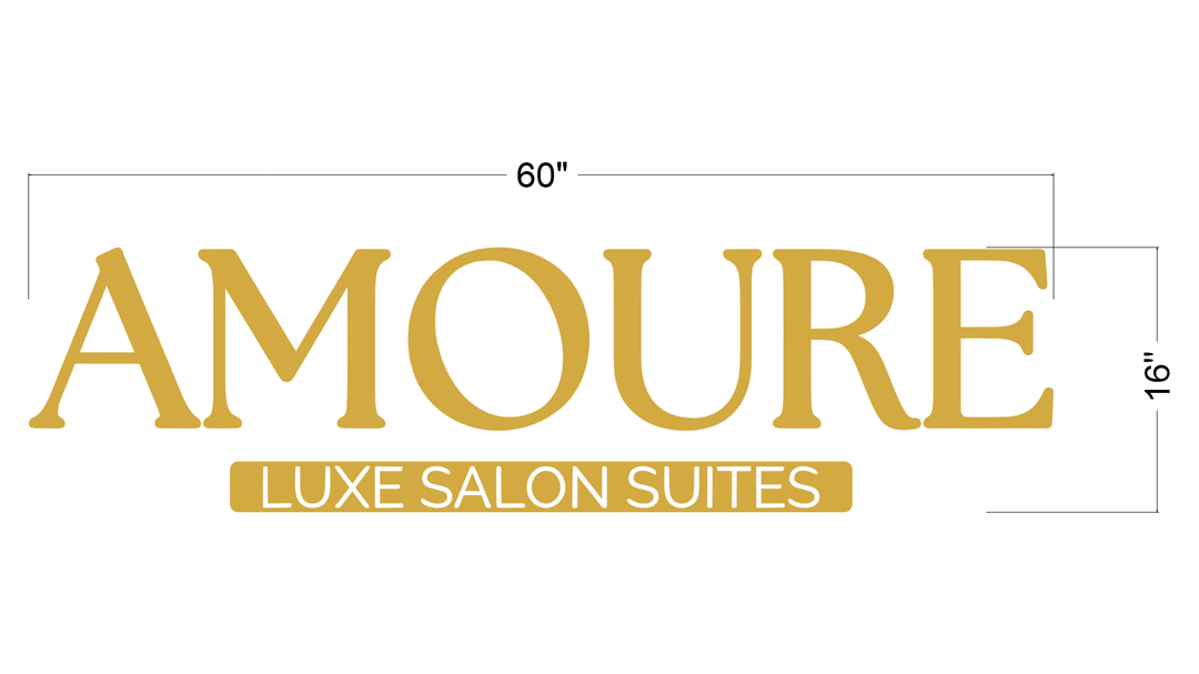Business signage for Crisy Almonte