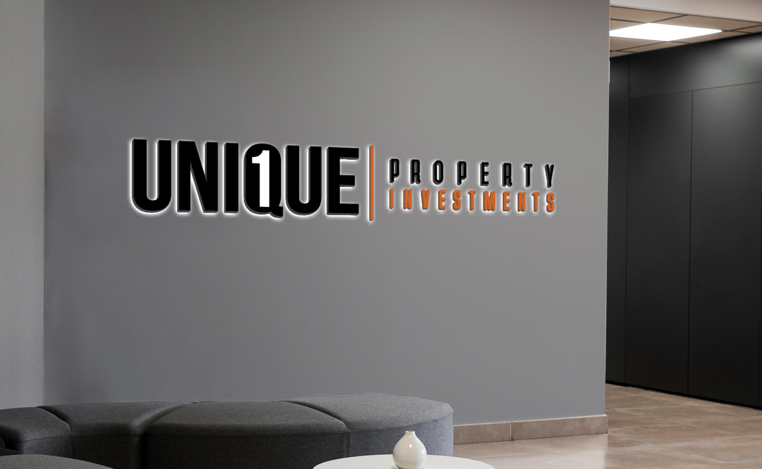 3D UV Metal Backlit Sign for Emma