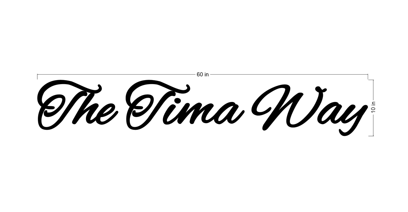 5mm Metal Sign for Fatimata Diop