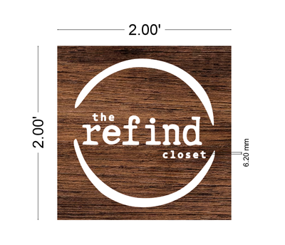 5mm Wooden Hollowcut Sign for Cathy Alvarez