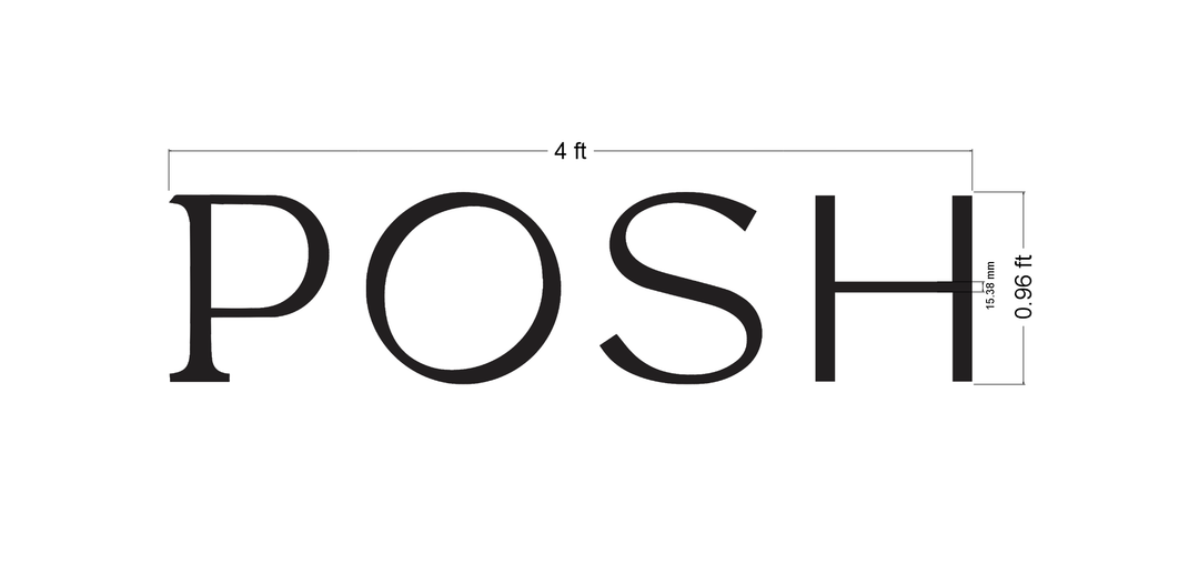 3D Acrylic Frontlit Sign for Gabrielle Leveque