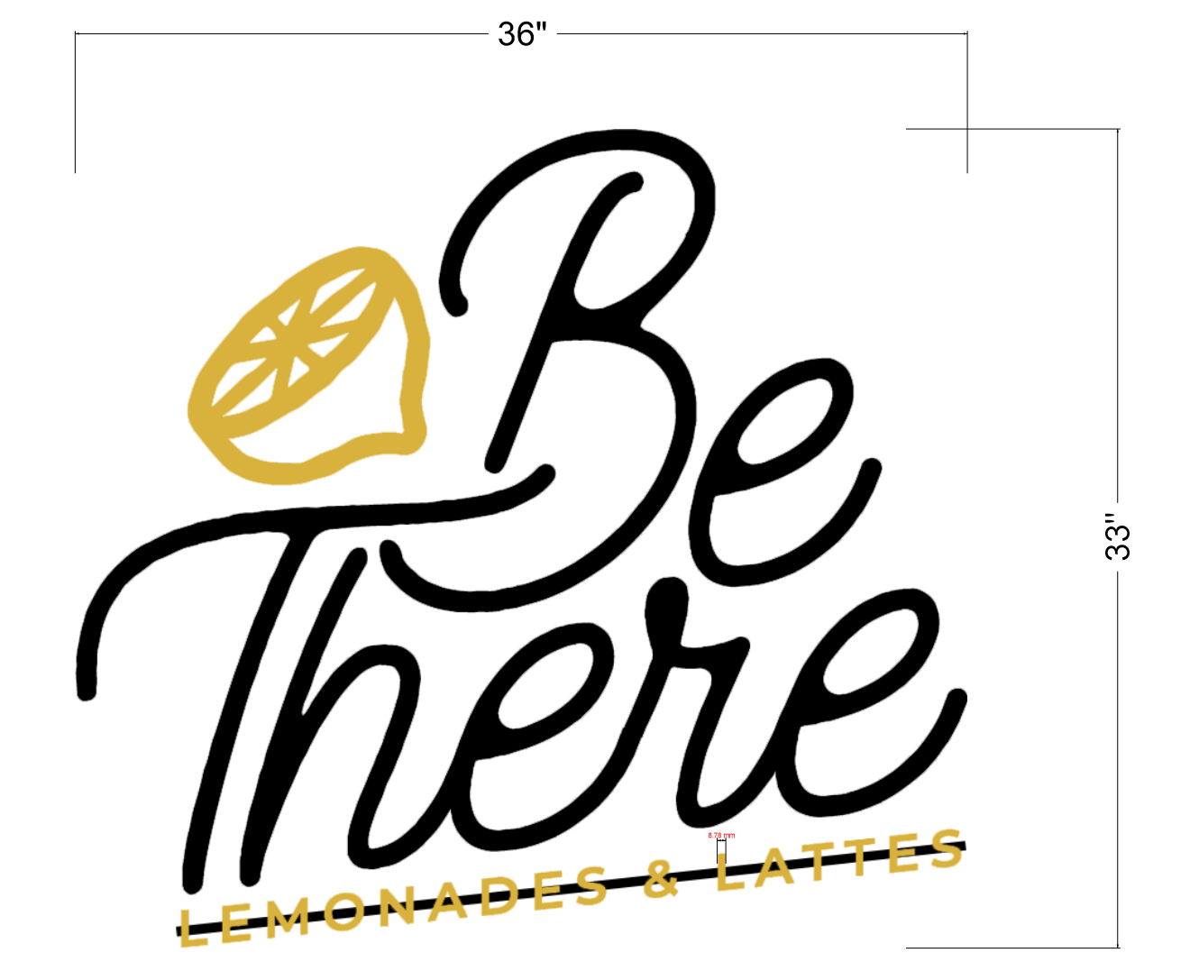 Custom Signs for Adrienne Fenton