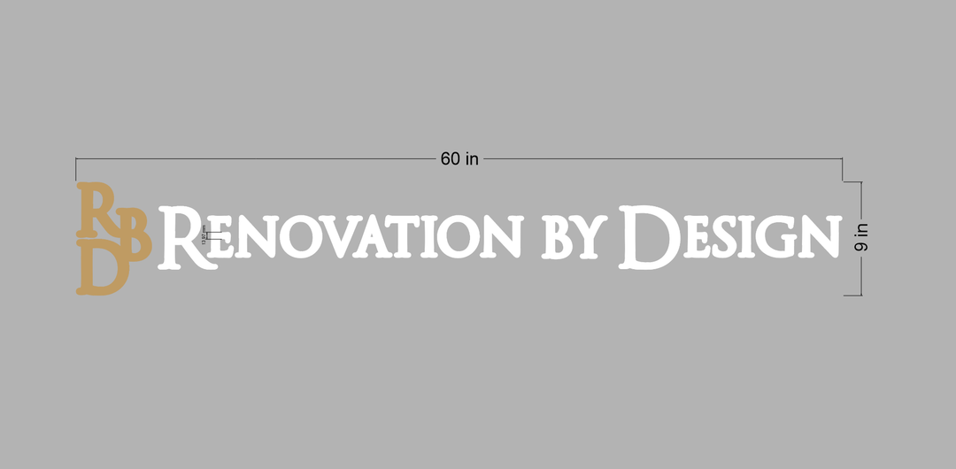 3D Metal Backlit Sign for Connor Inger