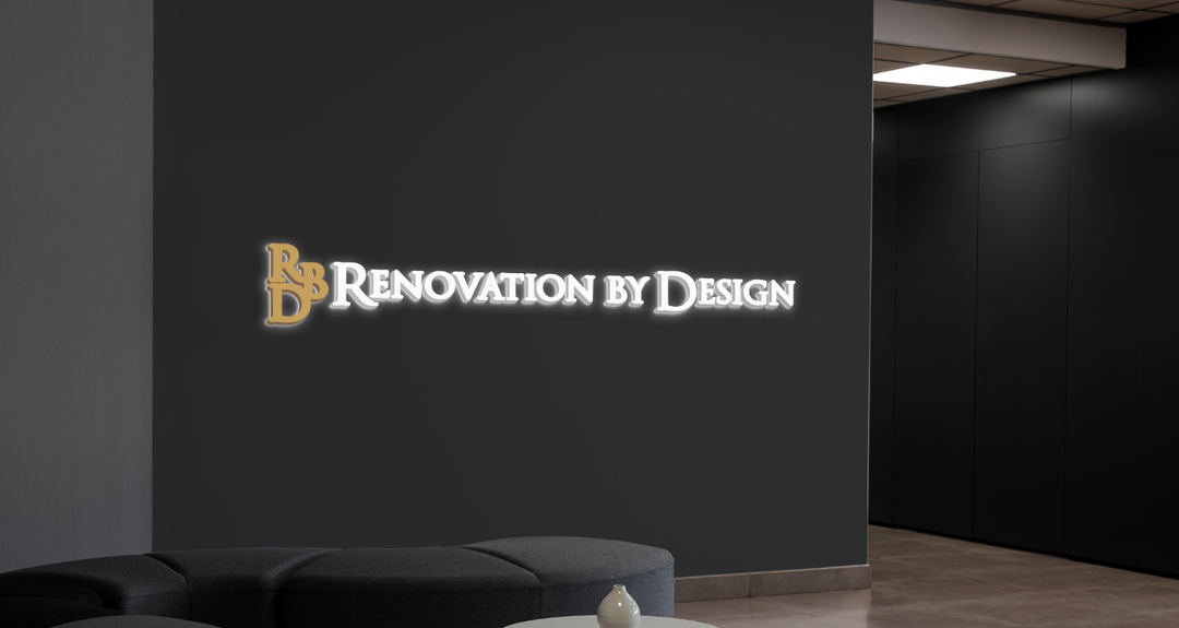 3D Metal Backlit Sign for Connor Inger