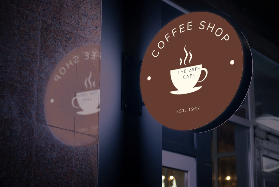Lightbox Sign for Mohamed Gelle