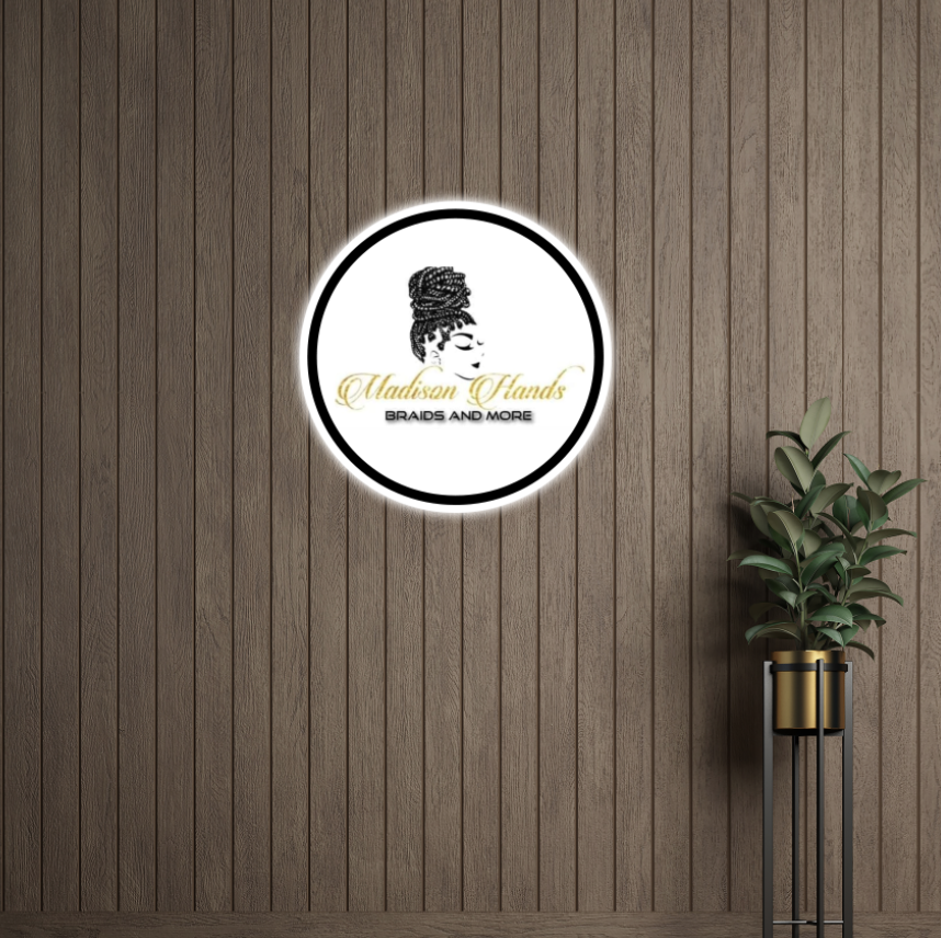 Neon Acrylic Sign for Jazzmin Madison