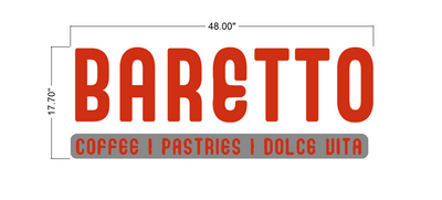 Custom Signs for Daniele De Luca