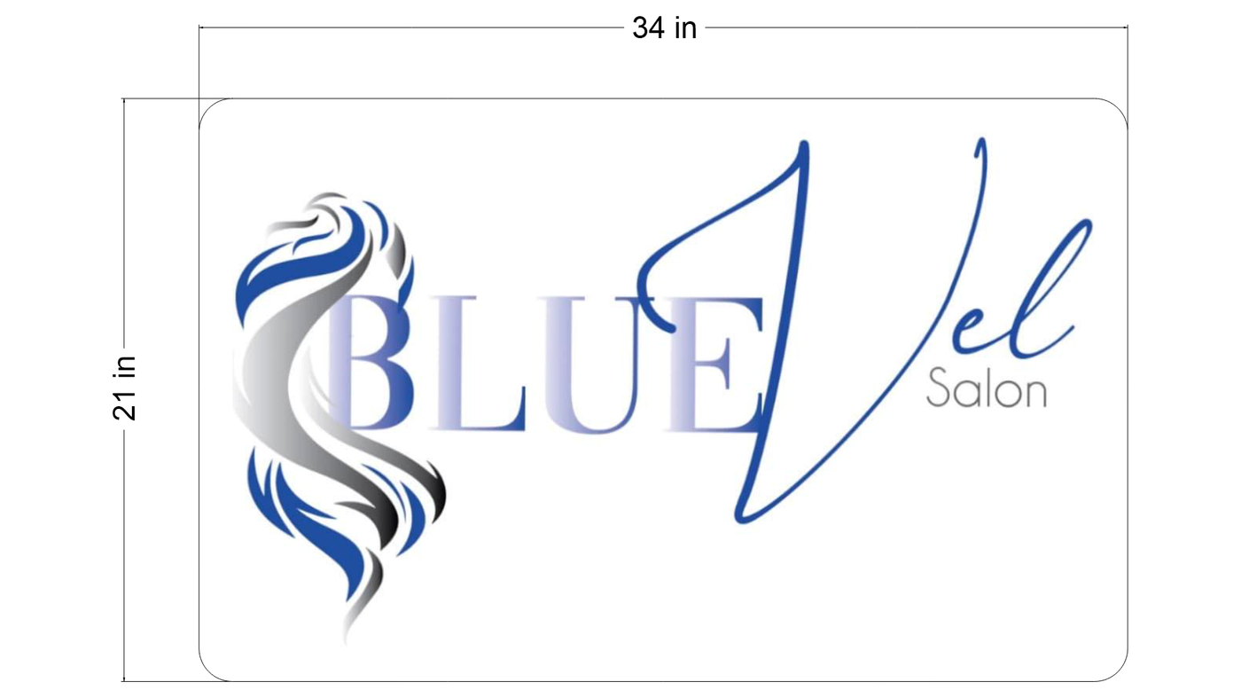 5mm UV metal sign for Theresa Haynes