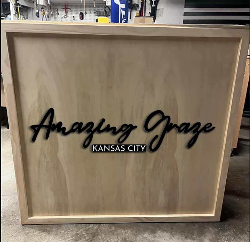 10mm Acrylic Sign for Susie Wright