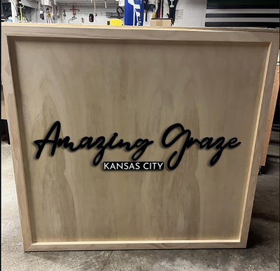 10mm Acrylic Sign for Susie Wright