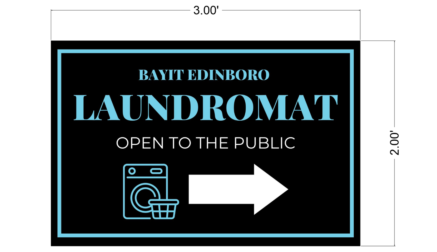 Lightbox Sign for Bayit Edinboro