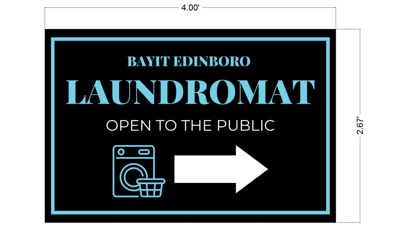 Lightbox Sign for Bayit Edinboro