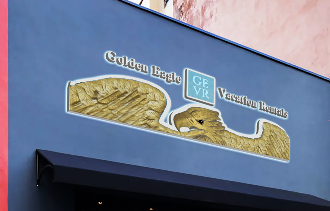 3D Metal Backlit Sign for Marke H Matthews