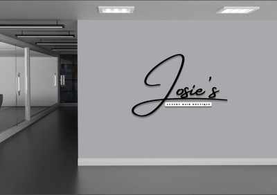5MM UV Metal Letters Sign for Josiane Morais