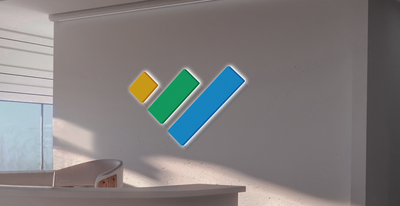 3D Metal Backlit Sign for Angie Muhlenkamp