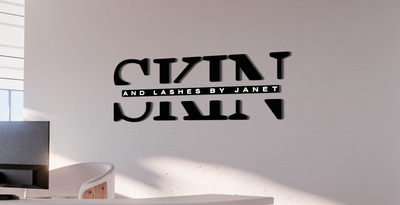 10mm Acrylic Sign for Janet Serantoni