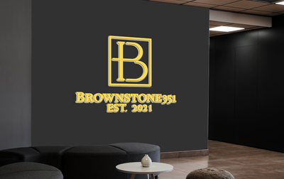 3D Metal Backlit Sign for Alfonzo Brown