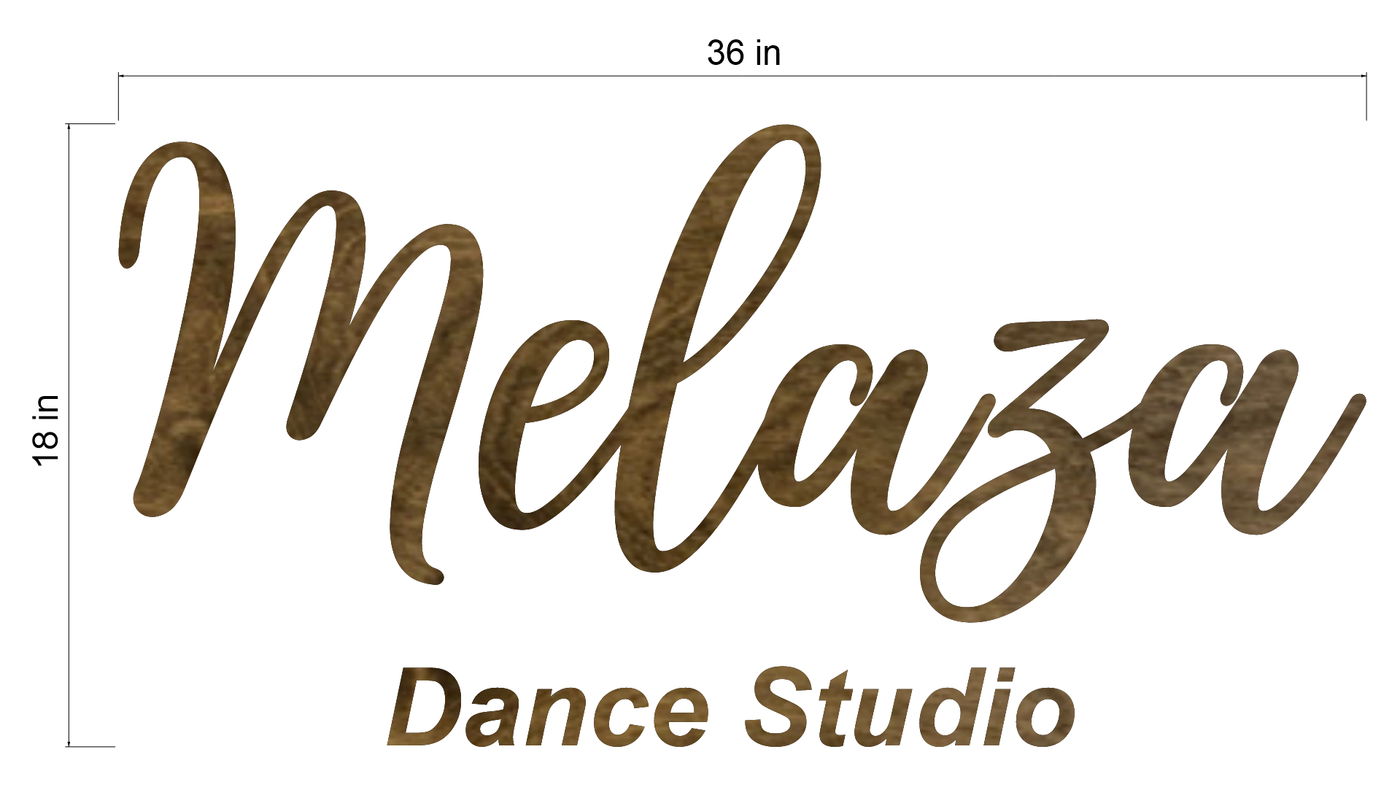 Business signage for Mariel Perez