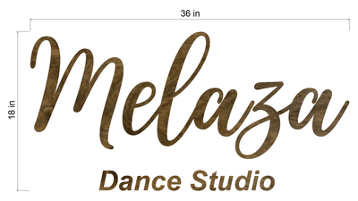 Business signage for Mariel Perez