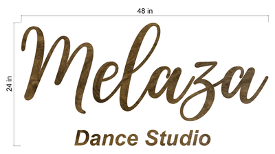 Business signage for Mariel Perez