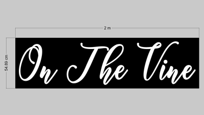 Business signage for Ellie Morton
