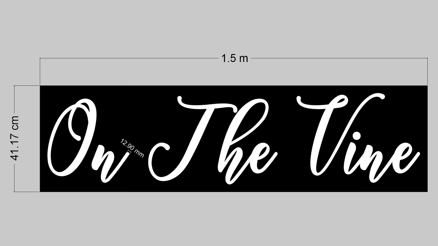 Business signage for Ellie Morton