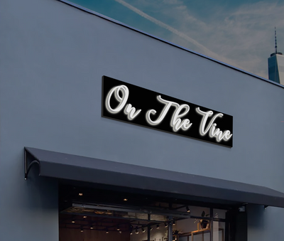 Business signage for Ellie Morton