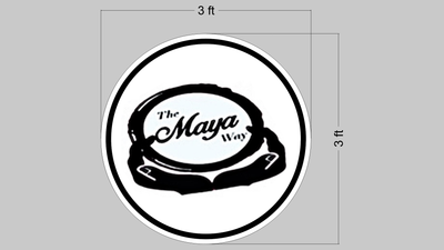 Neon acrylic for Maya Oliver