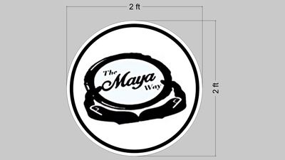 Neon acrylic for Maya Oliver