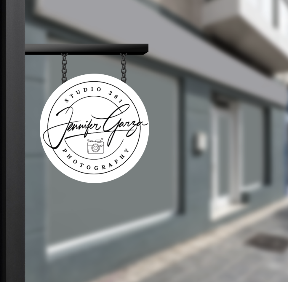 Business signage for Jennifer Garza