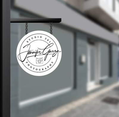 Business signage for Jennifer Garza