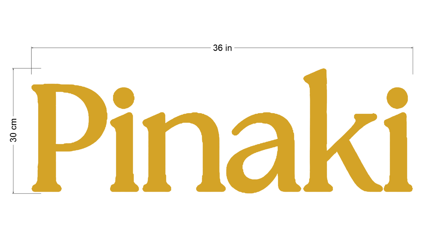 Business signage for Poonam