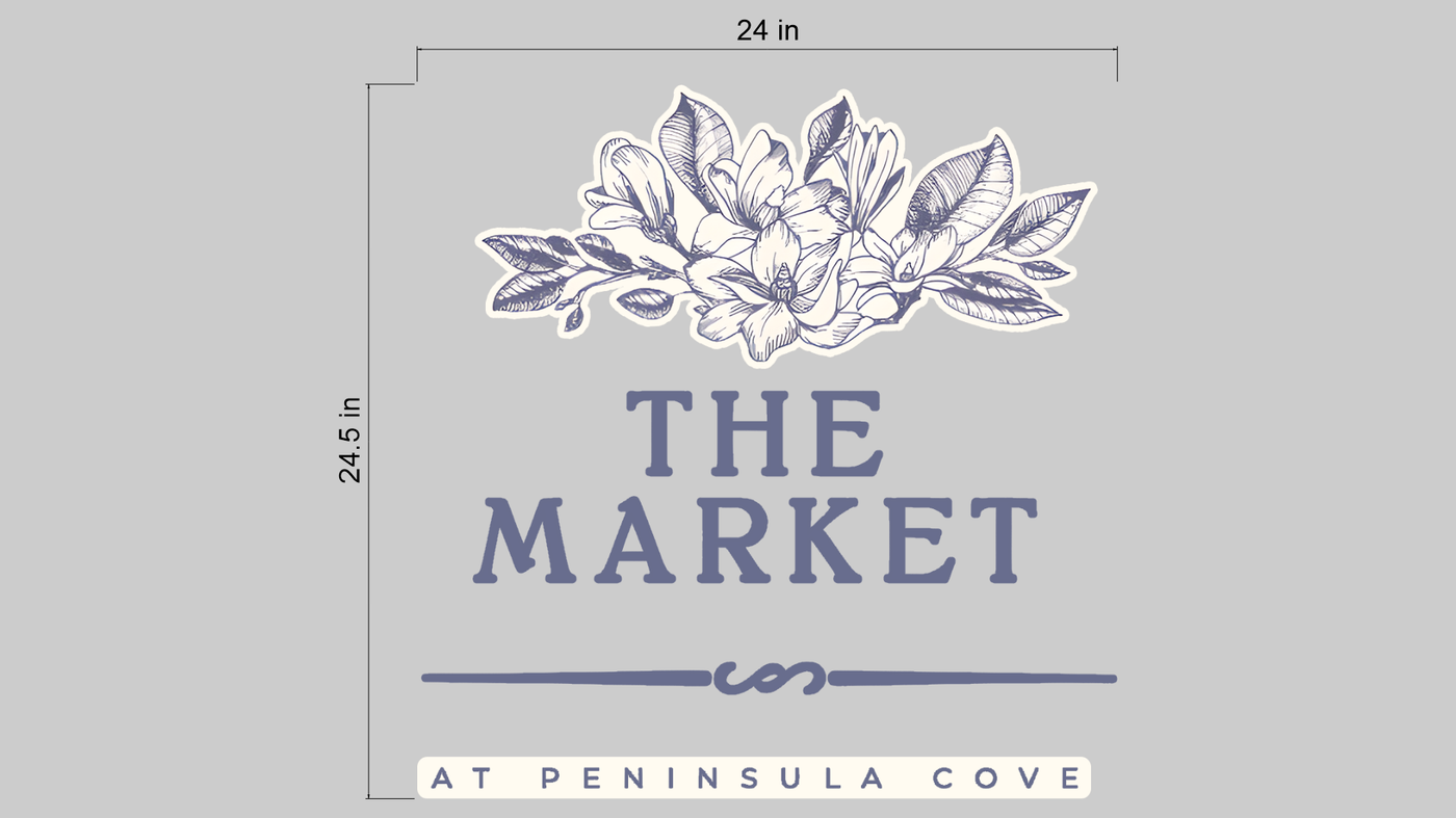 Business signage for Melissa
