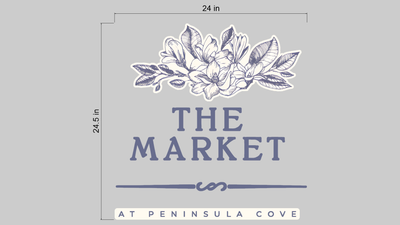 Business signage for Melissa