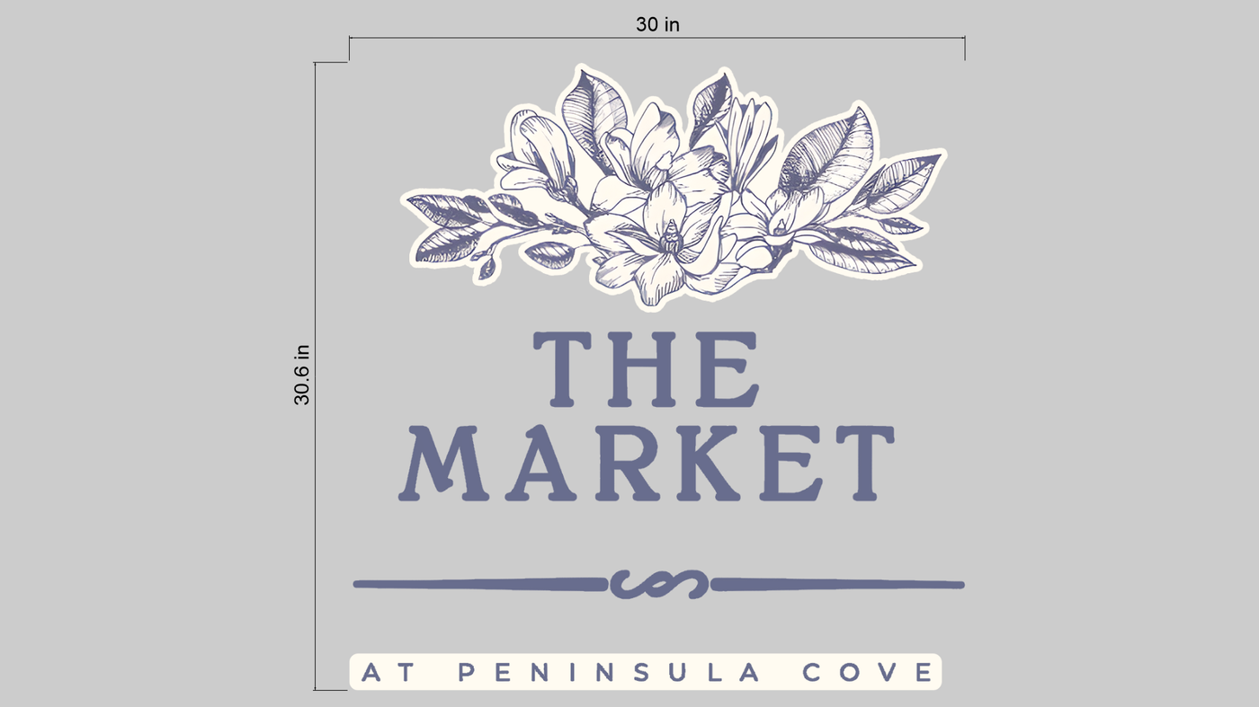 Business signage for Melissa