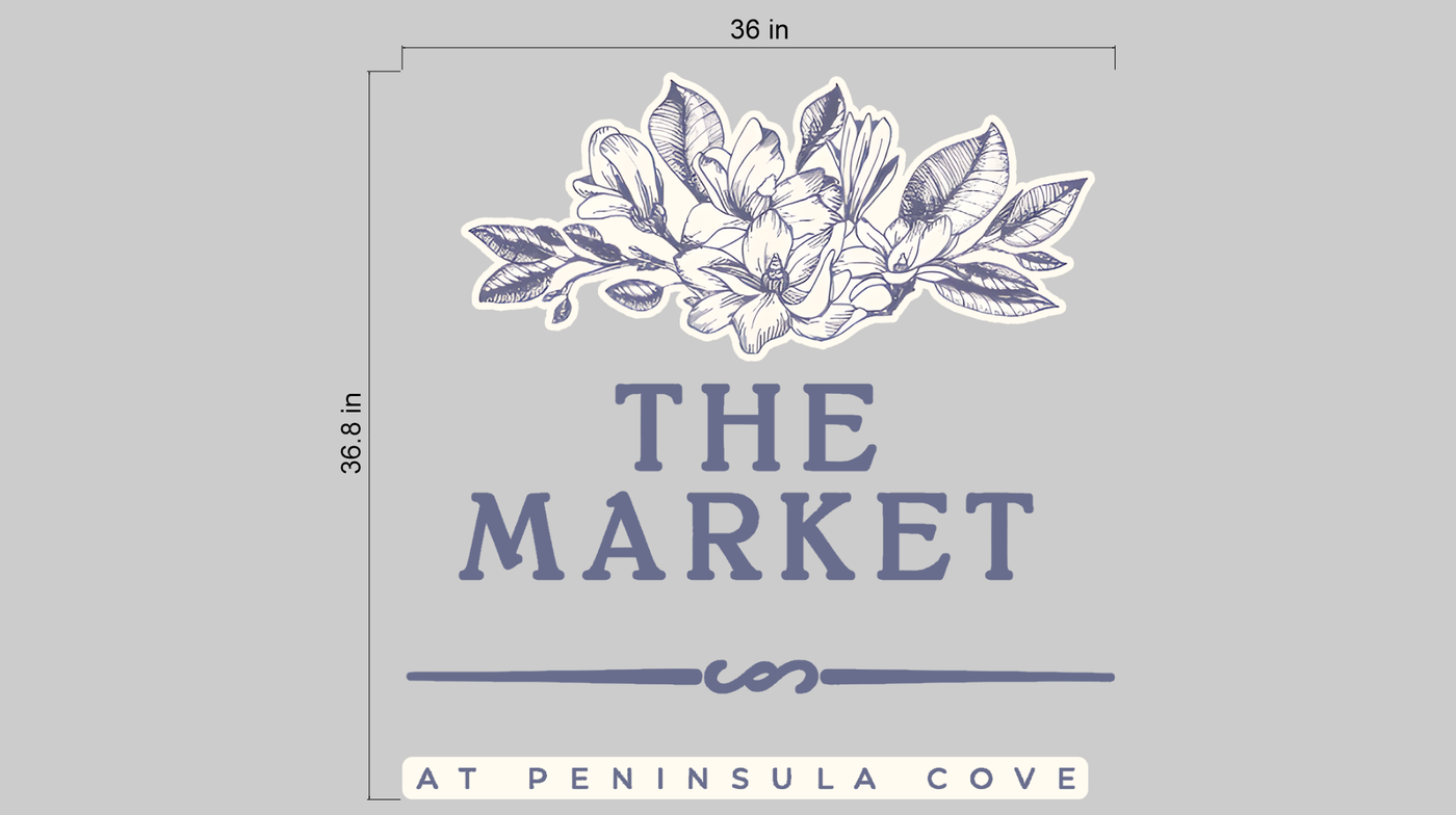 Business signage for Melissa