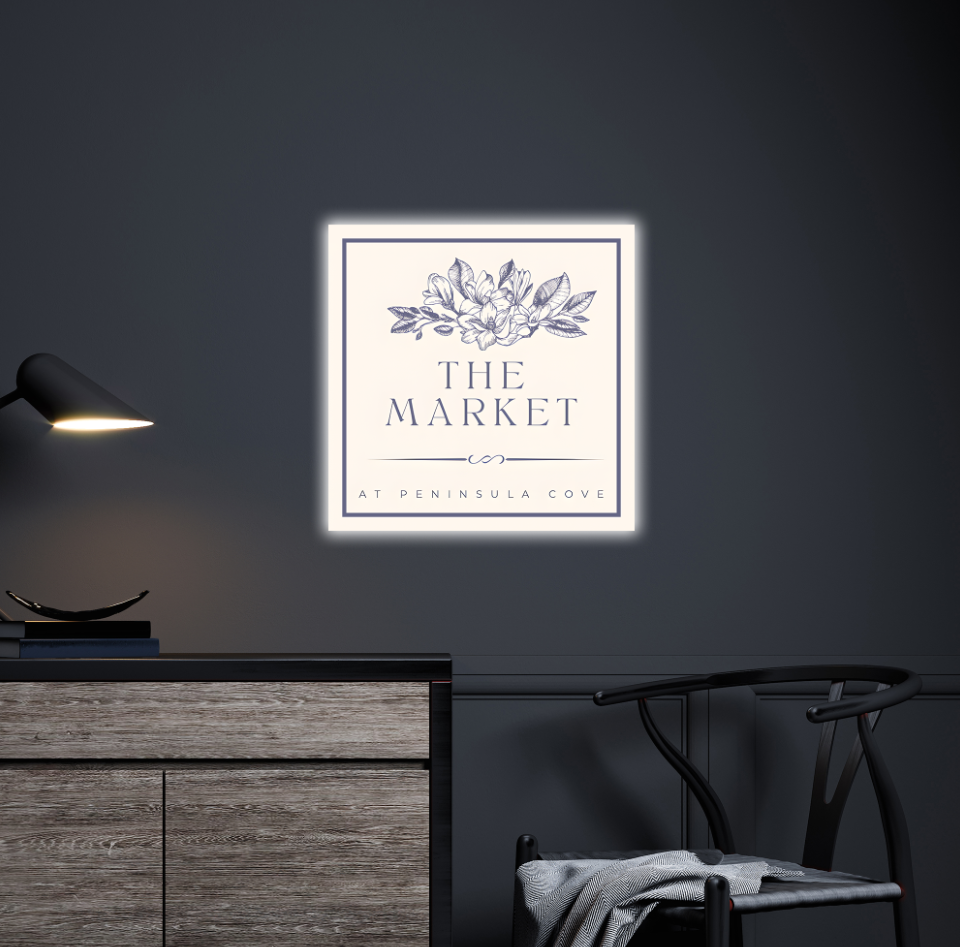 Business signage for Melissa