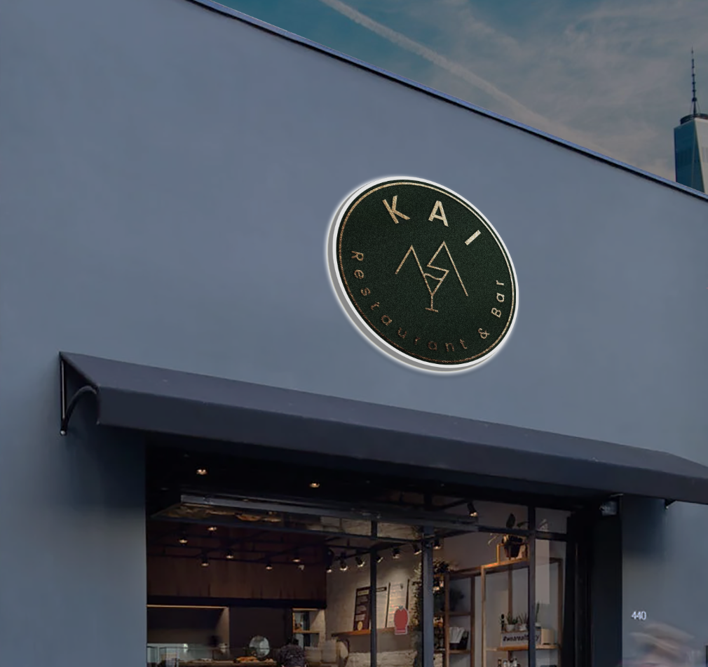 Business signage for Ana