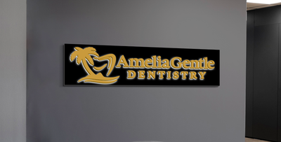 3d Metal Backlit Sign for Jackie Miller