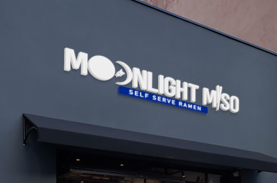 50% deposit 3d acrylic frontlit for Bianca Rougely